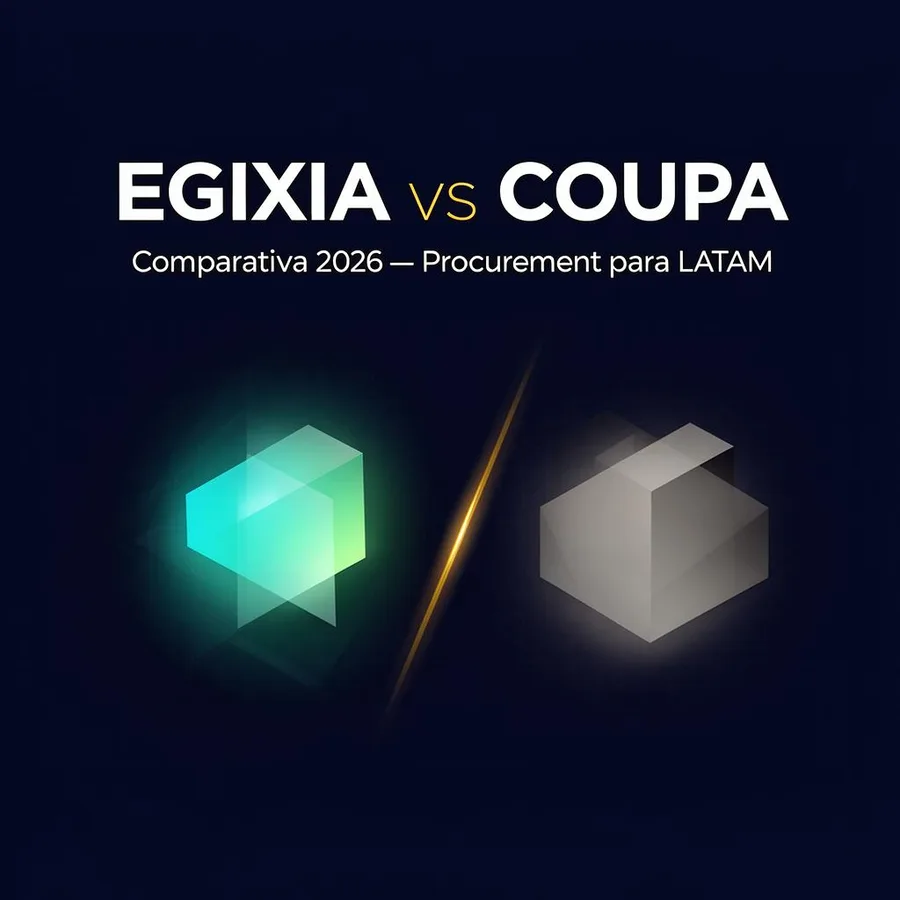 Egixia vs Coupa 2026 Comparison: Procurement for LATAM